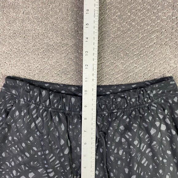 Lululemon Jet Crop (Slim) Trousers Pants Women's 4 Lace Play Dark Slate Black - Picture 9 of 12